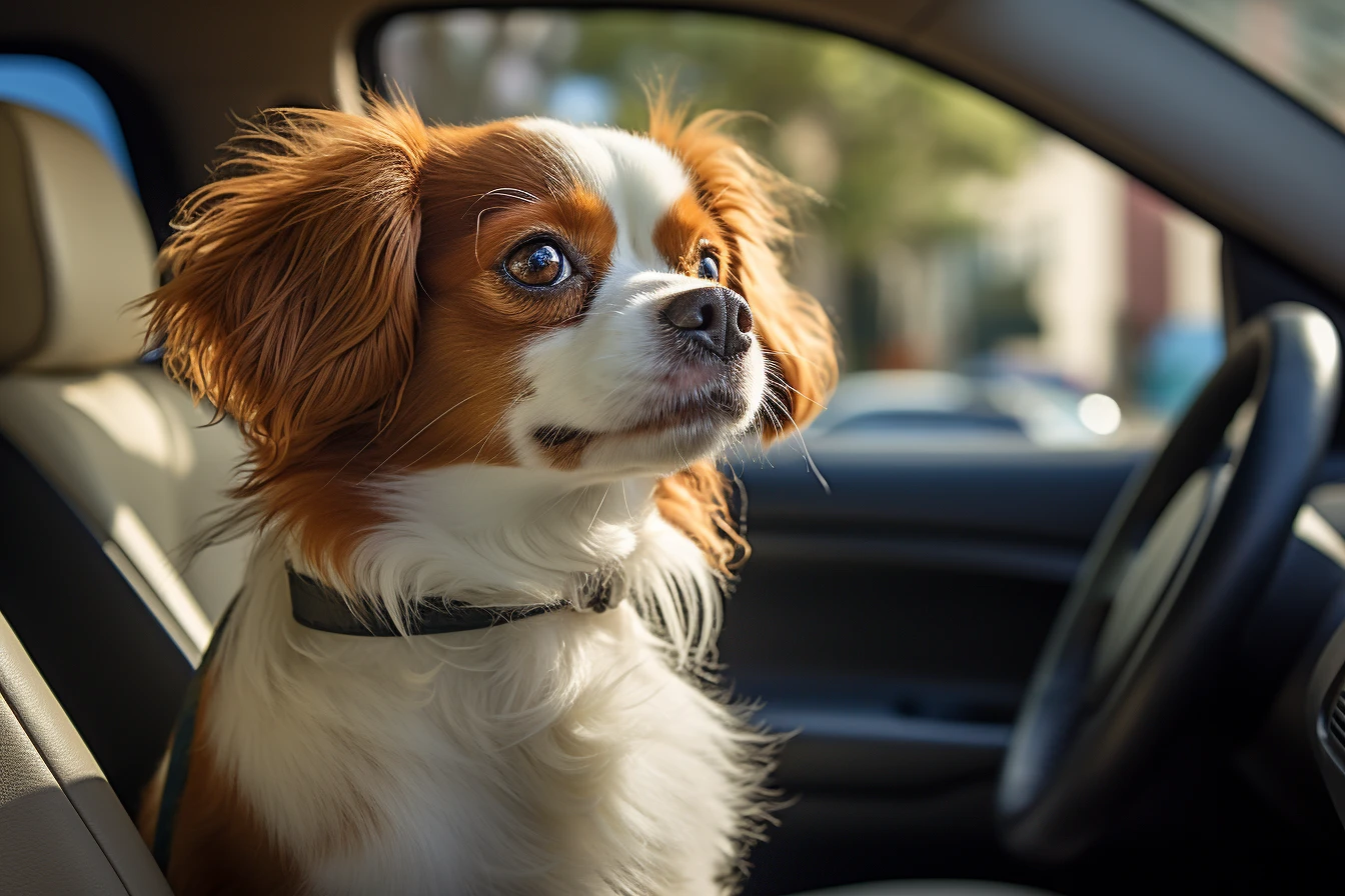 Audi A4 Dog Carrier Car Seat for Tibetan Spaniel